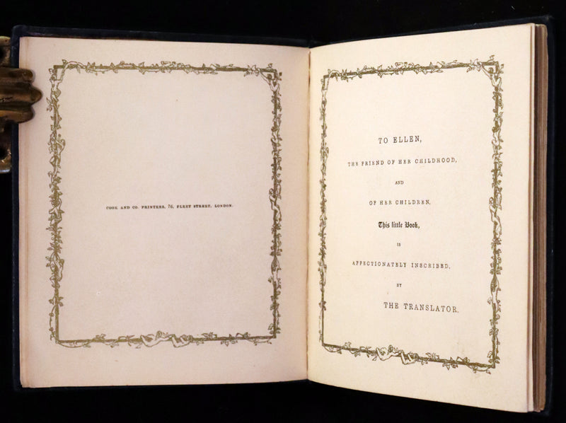1846 Scarce First Edition - The Honey Stew of the Countess Bertha. A Fairy Tales.