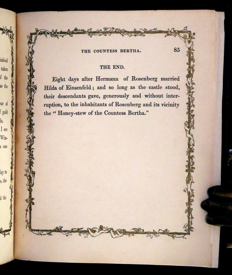 1846 Scarce First Edition - The Honey Stew of the Countess Bertha. A Fairy Tales.