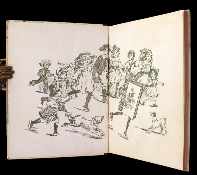 1900 Scarce Edition - The Prince Who Was Not Afraid and Other Grimm's Fairy Tales illustrated.