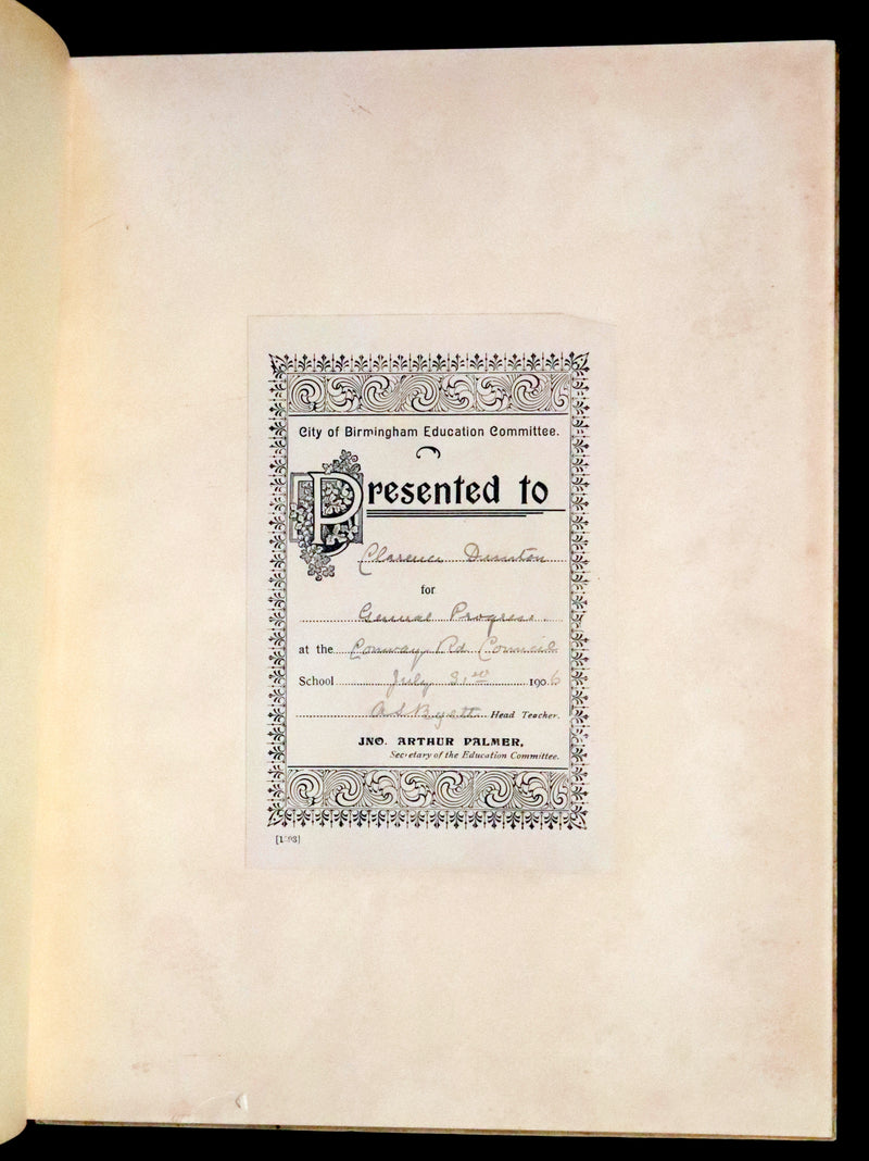 1900 Scarce Edition - The Prince Who Was Not Afraid and Other Grimm's Fairy Tales illustrated.