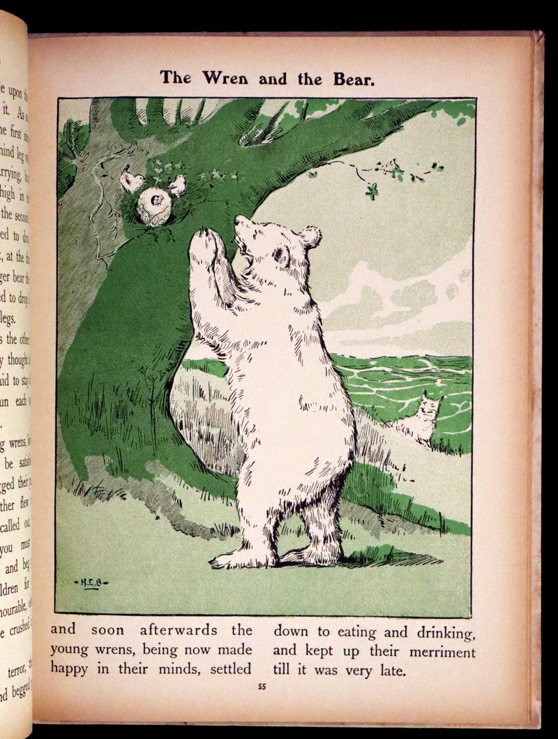 1900 Scarce Edition - The Prince Who Was Not Afraid and Other Grimm's Fairy Tales illustrated.