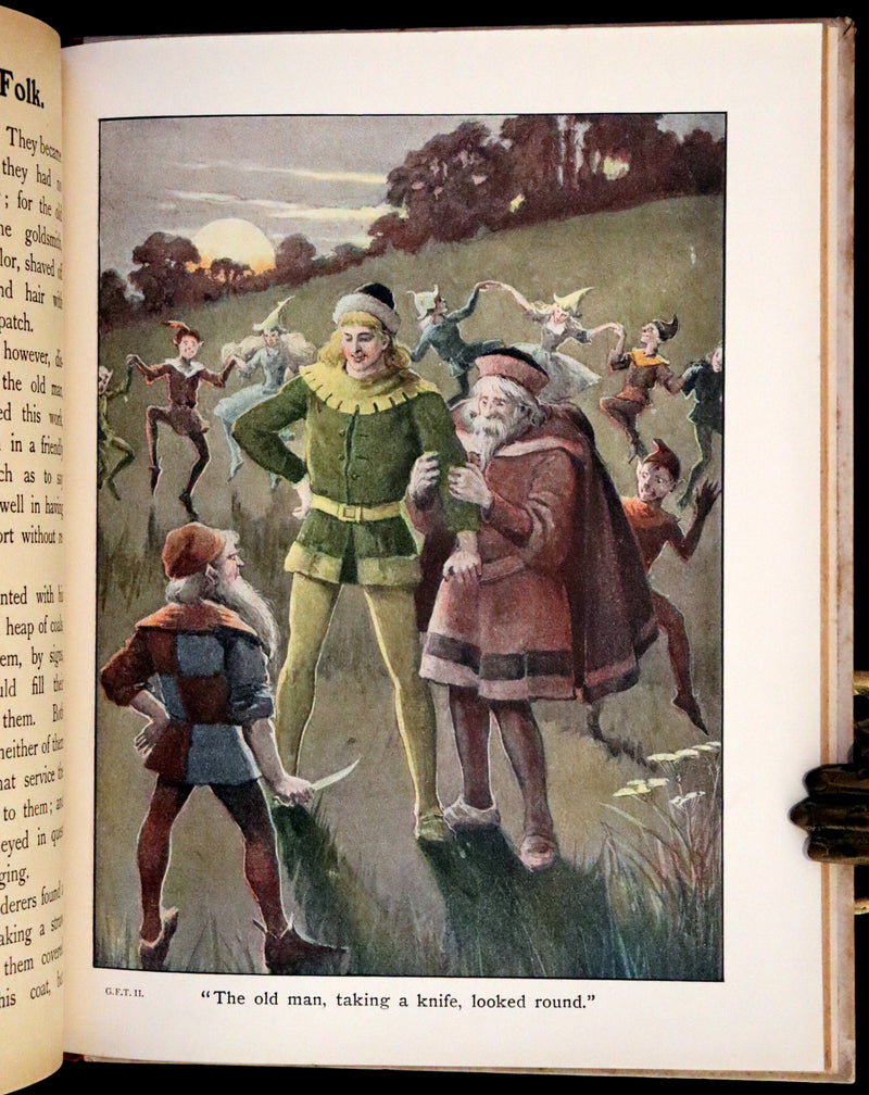 1900 Scarce Edition - The Prince Who Was Not Afraid and Other Grimm's Fairy Tales illustrated.