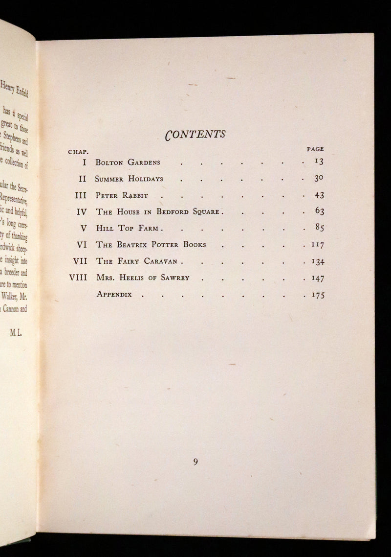 1946 Rare First Edition with Dust jacket - The Tale of Beatrix Potter, A Biography by Margaret Lane.