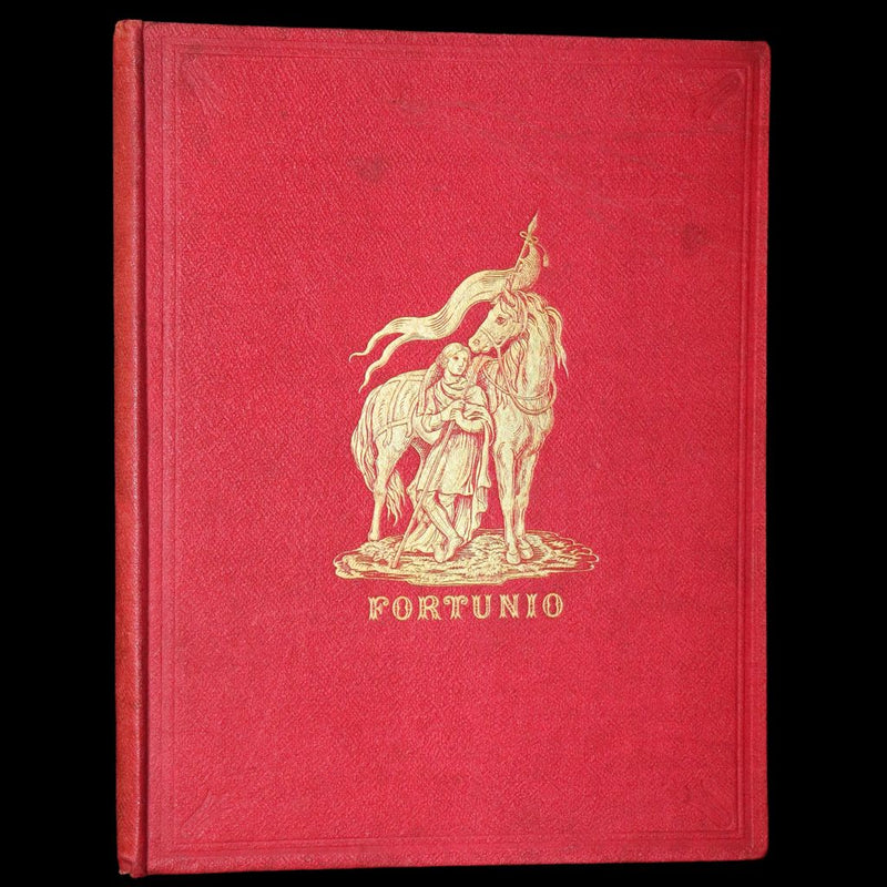 1847 Scarce First Edition ~ Fortunio by Madame d'Aulnoy illustrated by Jemima Wedderburn.