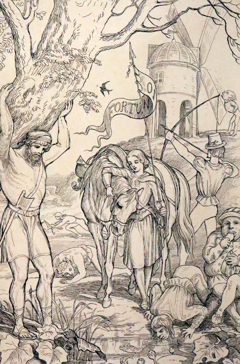 1847 Scarce First Edition ~ Fortunio by Madame d'Aulnoy illustrated by Jemima Wedderburn.