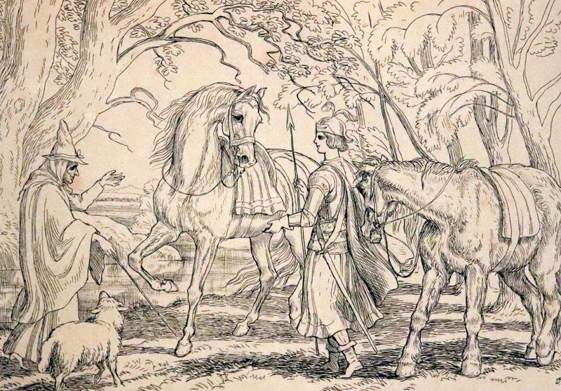 1847 Scarce First Edition ~ Fortunio by Madame d'Aulnoy illustrated by Jemima Wedderburn.