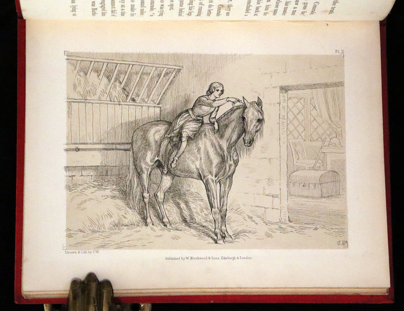 1847 Scarce First Edition ~ Fortunio by Madame d'Aulnoy illustrated by Jemima Wedderburn.