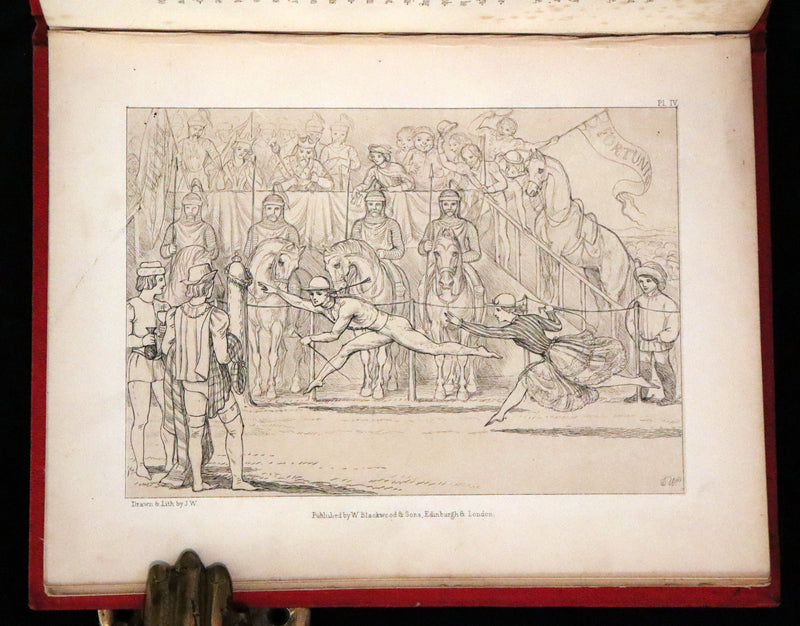 1847 Scarce First Edition ~ Fortunio by Madame d'Aulnoy illustrated by Jemima Wedderburn.