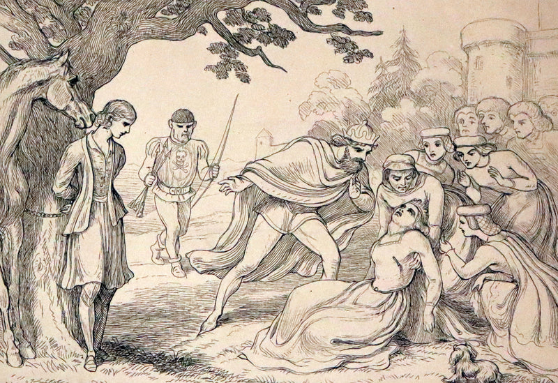 1847 Scarce First Edition ~ Fortunio by Madame d'Aulnoy illustrated by Jemima Wedderburn.