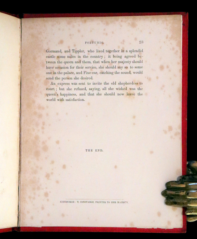 1847 Scarce First Edition ~ Fortunio by Madame d'Aulnoy illustrated by Jemima Wedderburn.