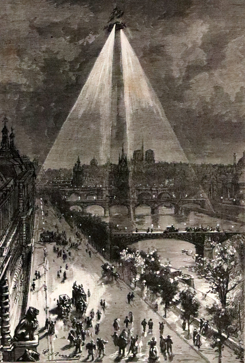 1886 Rare French First Edition - Jules Verne - Robur the Conqueror or The Clipper of the Clouds - Robur-le-Conquérant.