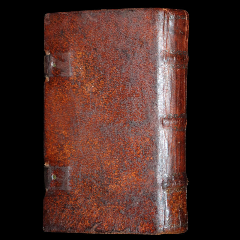 1698 Scarce French Christology Book - The Hidden Life with Jesus in God by Henri-Marie Boudon.