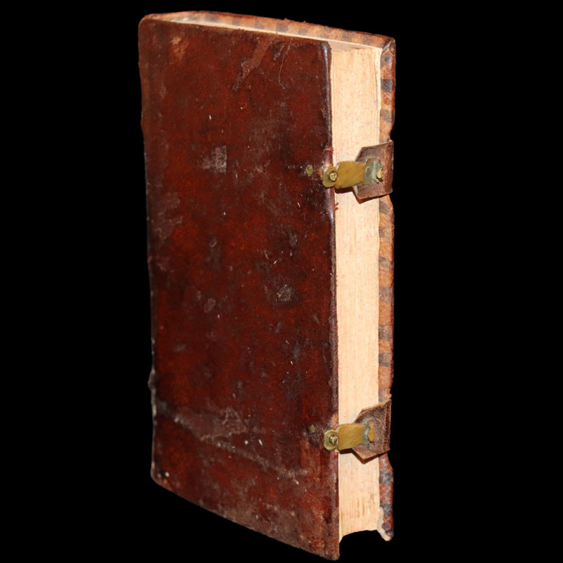 1698 Scarce French Christology Book - The Hidden Life with Jesus in God by Henri-Marie Boudon.