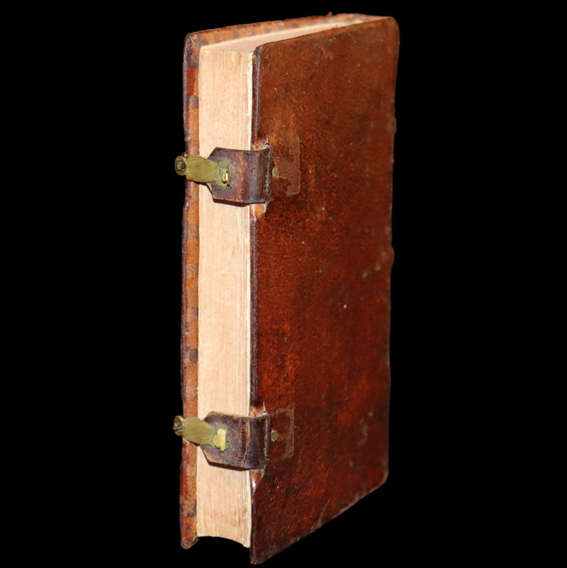 1698 Scarce French Christology Book - The Hidden Life with Jesus in God by Henri-Marie Boudon.