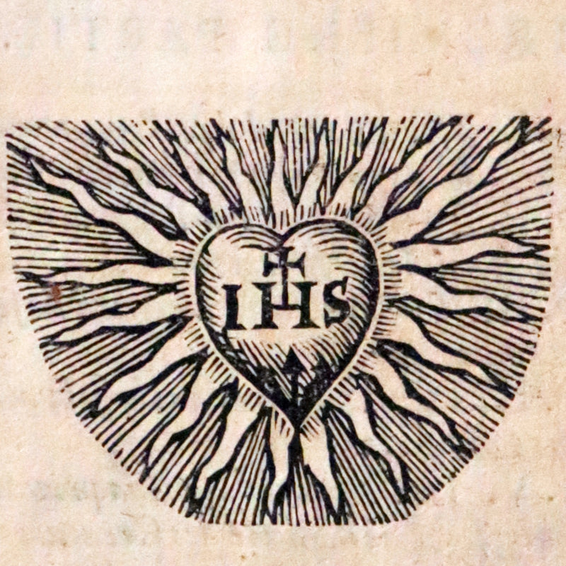 1698 Scarce French Christology Book - The Hidden Life with Jesus in God by Henri-Marie Boudon.