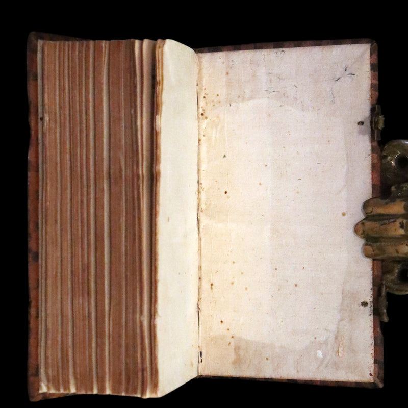 1698 Scarce French Christology Book - The Hidden Life with Jesus in God by Henri-Marie Boudon.