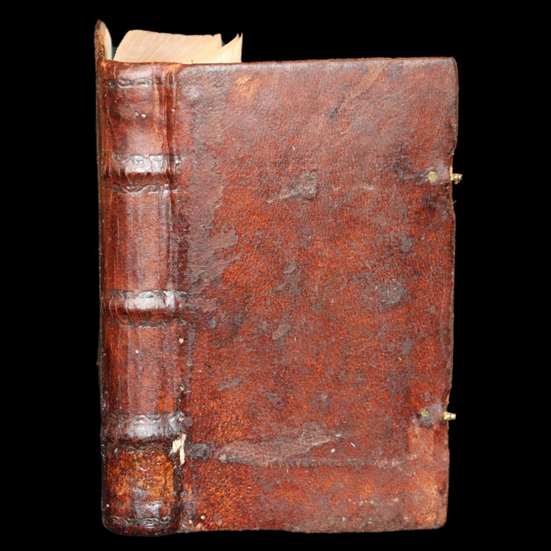 1698 Scarce French Christology Book - The Hidden Life with Jesus in God by Henri-Marie Boudon.