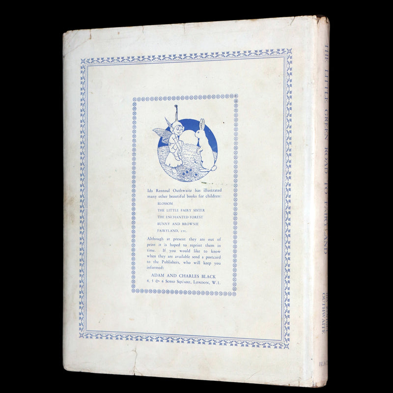 1948 First Australian Edition - The Little Green Road to Fairyland by Ida Rentoul Outhwaite illustrated.