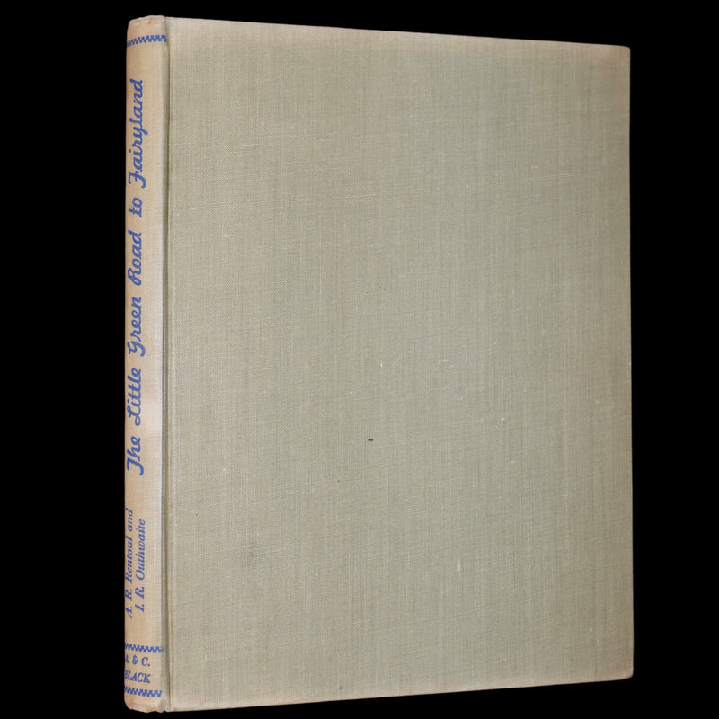 1948 First Australian Edition - The Little Green Road to Fairyland by Ida Rentoul Outhwaite illustrated.