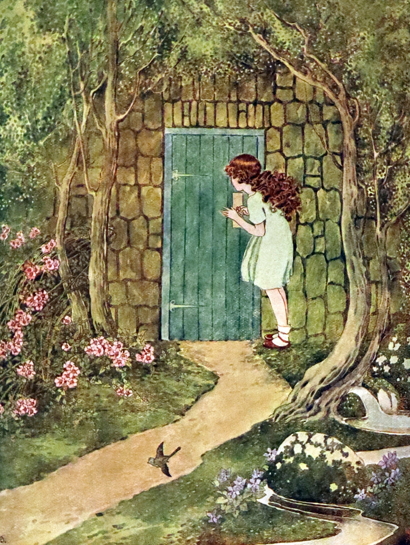 1948 First Australian Edition - The Little Green Road to Fairyland by Ida Rentoul Outhwaite illustrated.