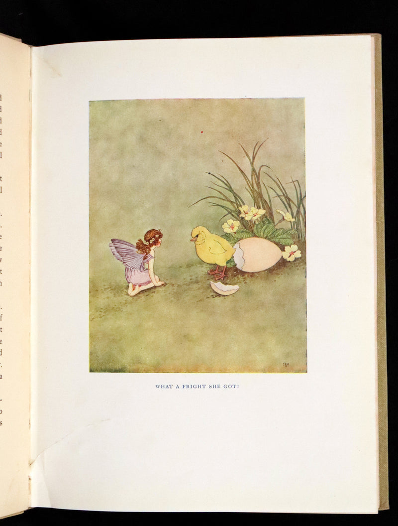 1948 First Australian Edition - The Little Green Road to Fairyland by Ida Rentoul Outhwaite illustrated.