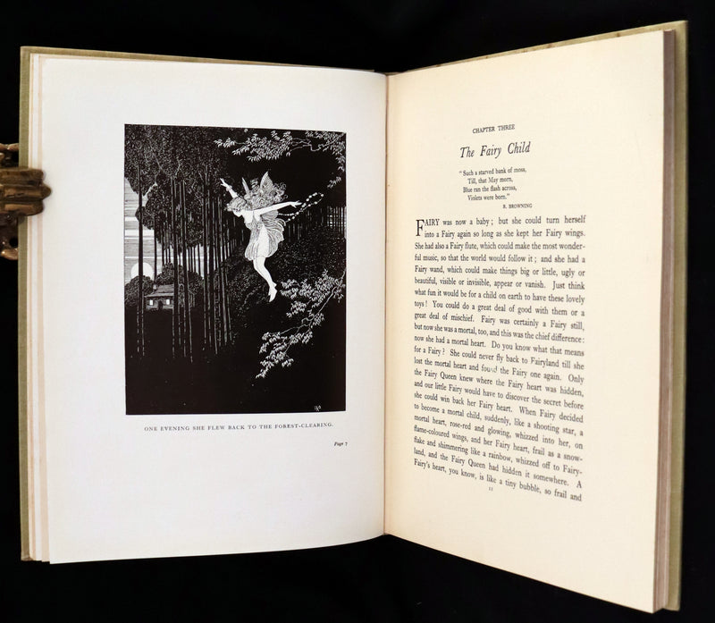 1948 First Australian Edition - The Little Green Road to Fairyland by Ida Rentoul Outhwaite illustrated.