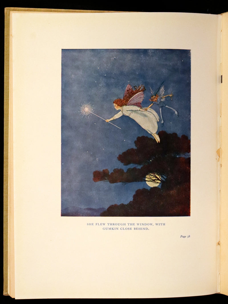 1948 First Australian Edition - The Little Green Road to Fairyland by Ida Rentoul Outhwaite illustrated.