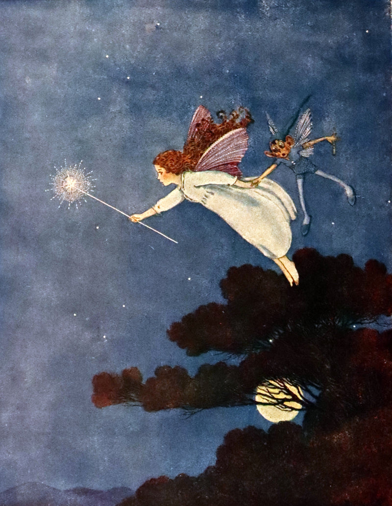 1948 First Australian Edition - The Little Green Road to Fairyland by Ida Rentoul Outhwaite illustrated.