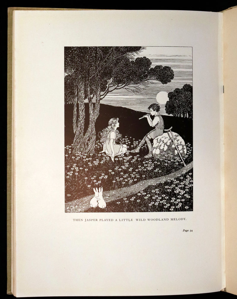 1948 First Australian Edition - The Little Green Road to Fairyland by Ida Rentoul Outhwaite illustrated.