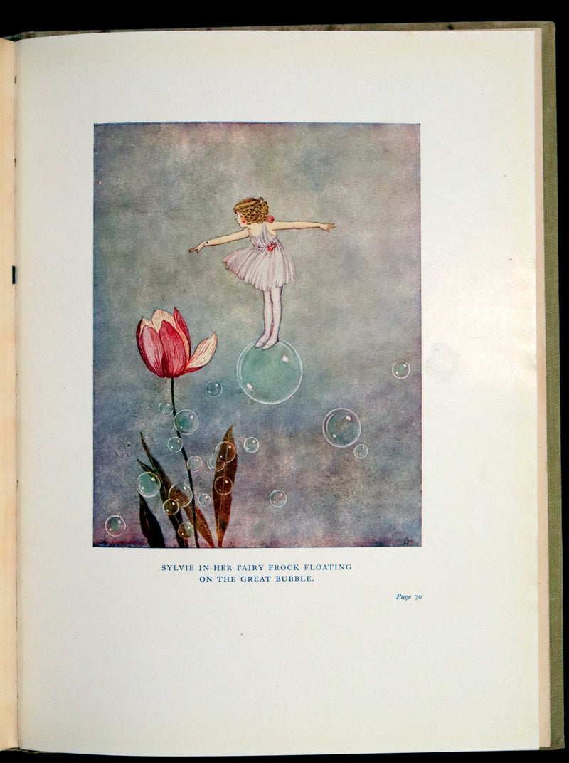 1948 First Australian Edition - The Little Green Road to Fairyland by Ida Rentoul Outhwaite illustrated.