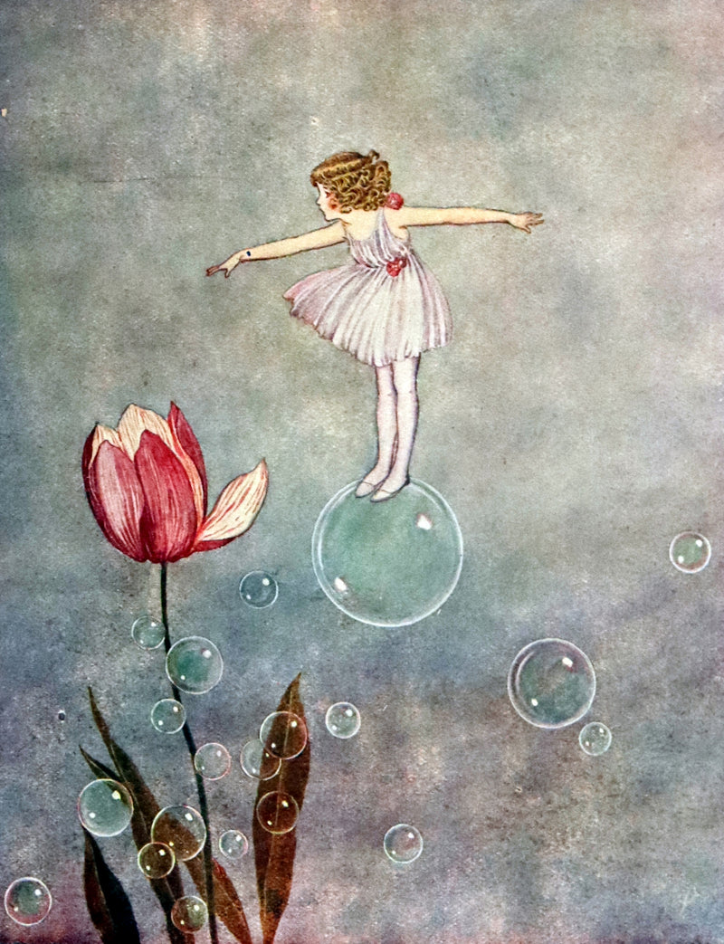 1948 First Australian Edition - The Little Green Road to Fairyland by Ida Rentoul Outhwaite illustrated.