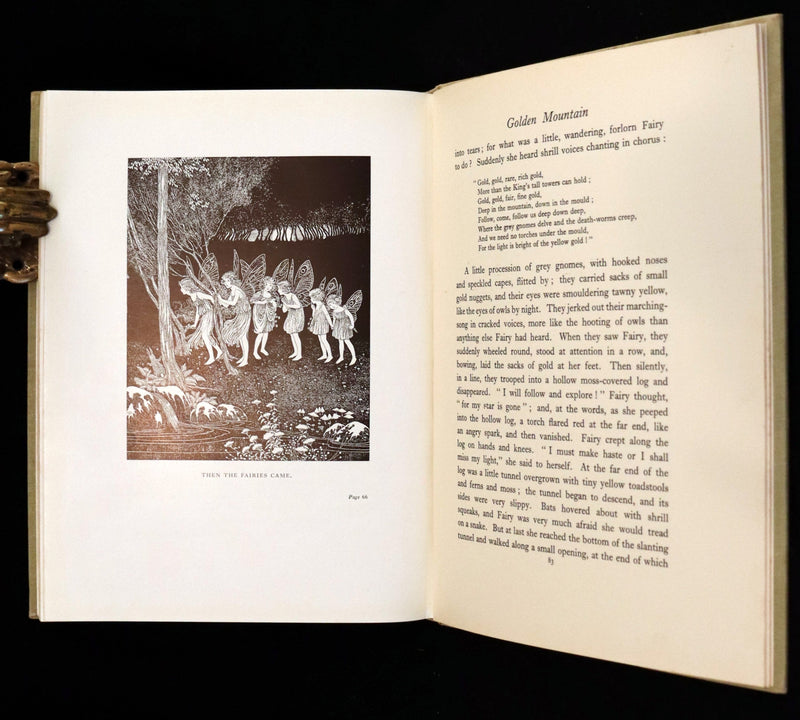 1948 First Australian Edition - The Little Green Road to Fairyland by Ida Rentoul Outhwaite illustrated.