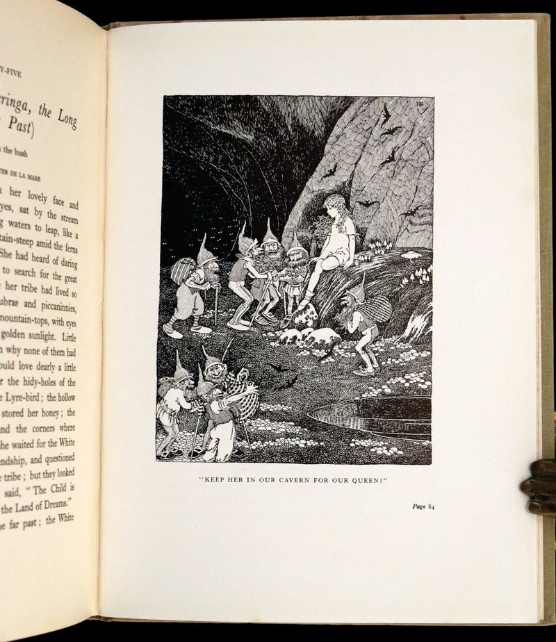 1948 First Australian Edition - The Little Green Road to Fairyland by Ida Rentoul Outhwaite illustrated.