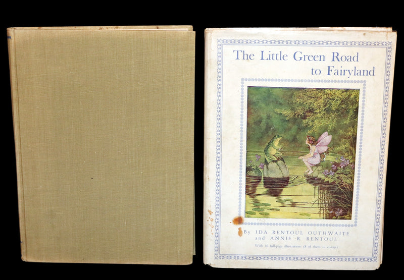 1948 First Australian Edition - The Little Green Road to Fairyland by Ida Rentoul Outhwaite illustrated.