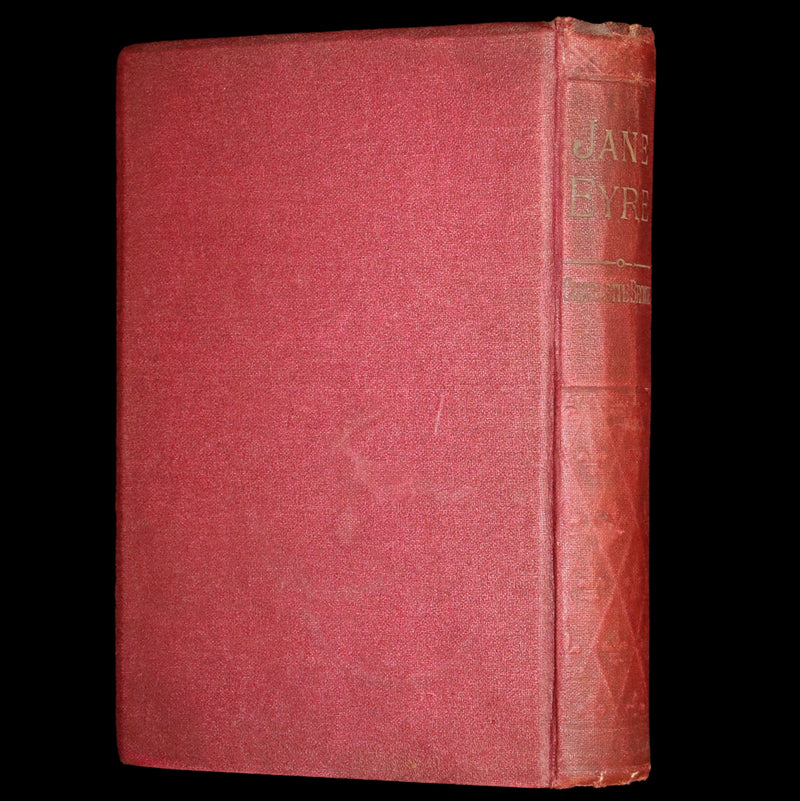 1890 Rare Victorian Book - Jane Eyre. An Autobiography by Currer Bell (Charlotte Brontë).