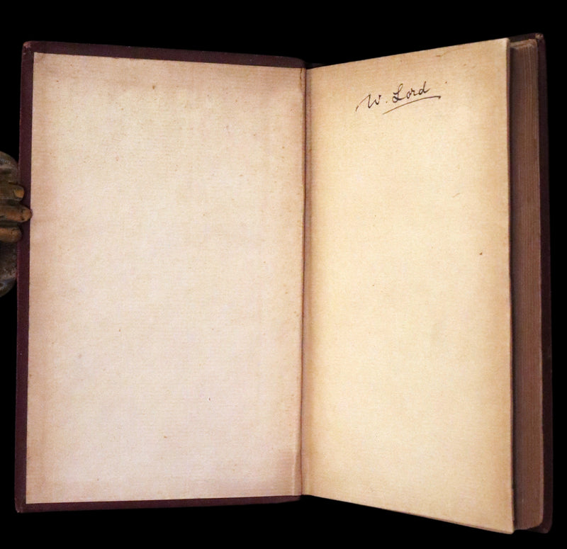 1890 Rare Victorian Book - Jane Eyre. An Autobiography by Currer Bell (Charlotte Brontë).