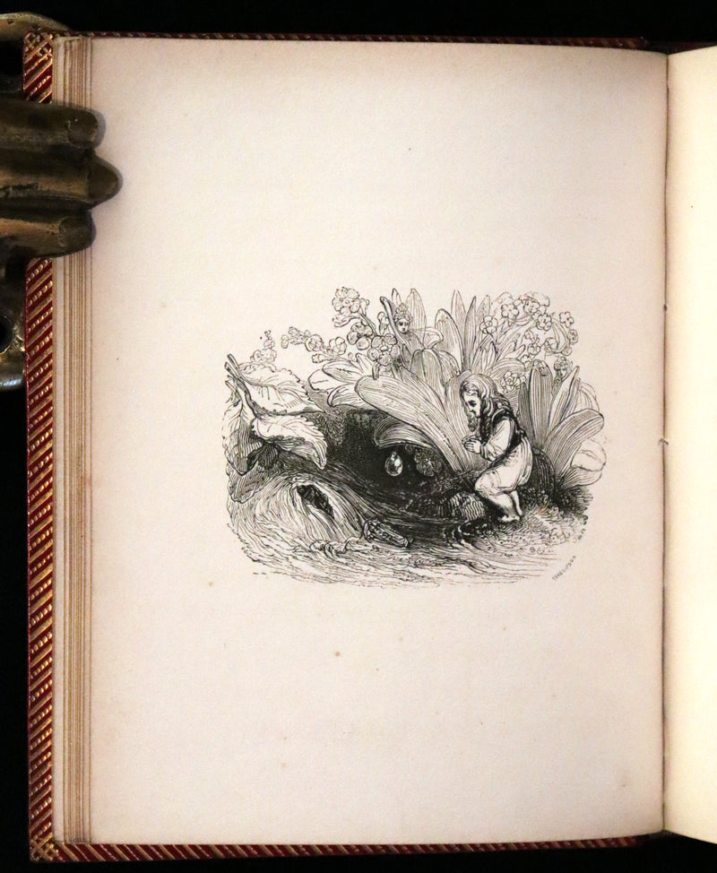 1834 Scarce First Edition - The Story Without An End by Sarah Austin illustrated by William Harvey.