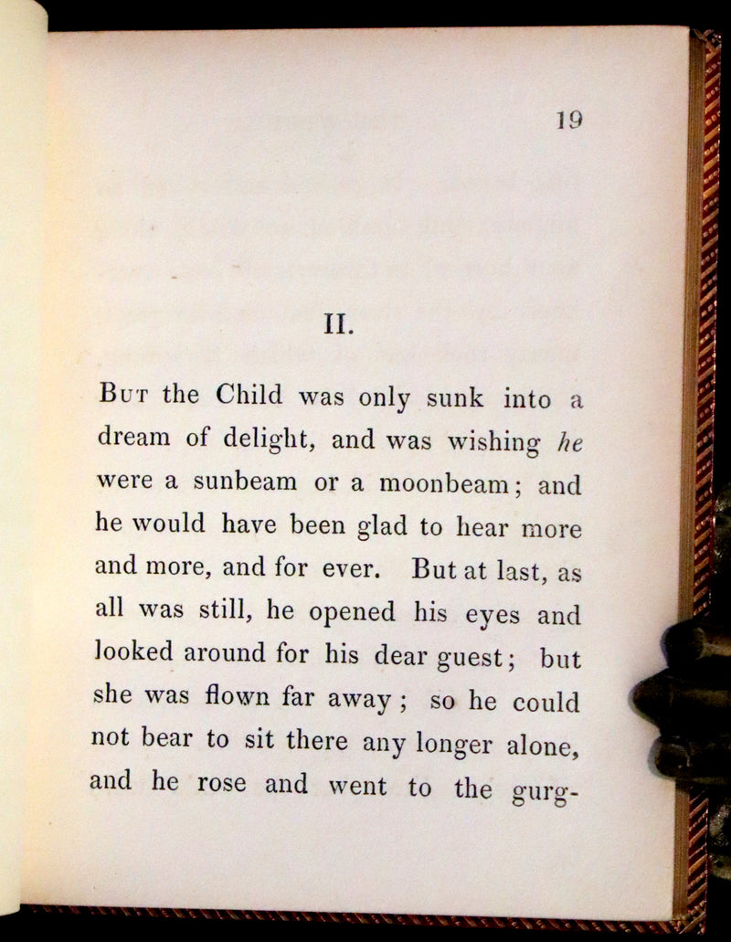 1834 Scarce First Edition - The Story Without An End by Sarah Austin illustrated by William Harvey.