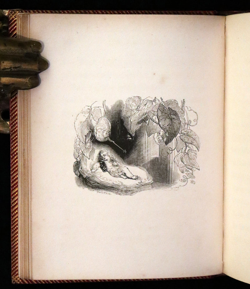 1834 Scarce First Edition - The Story Without An End by Sarah Austin illustrated by William Harvey.