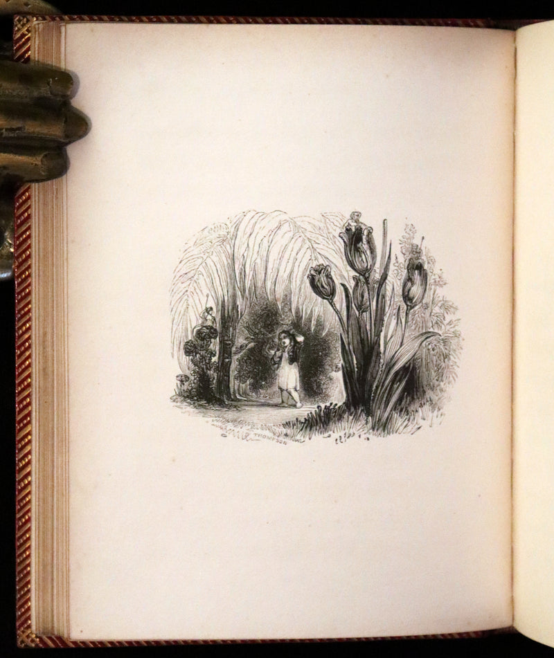 1834 Scarce First Edition - The Story Without An End by Sarah Austin illustrated by William Harvey.
