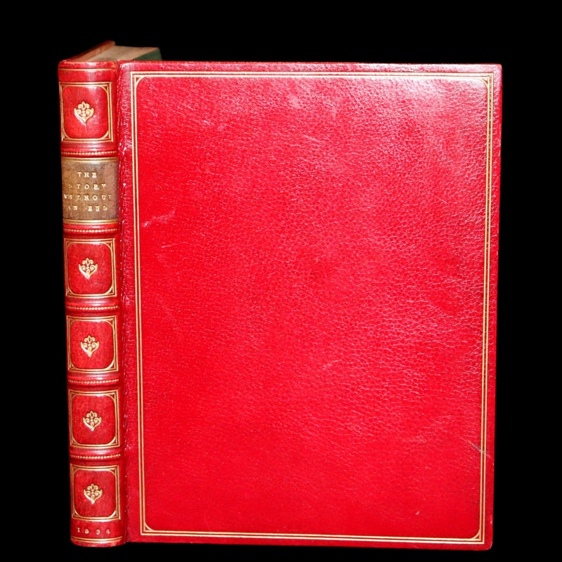 1834 Scarce First Edition - The Story Without An End by Sarah Austin illustrated by William Harvey.