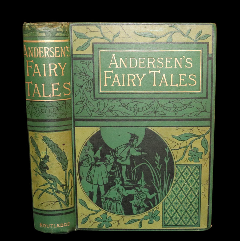 1870 Scarce Book - Hans Christian Andersen's Fairy Tales and Stories, Illustrated.