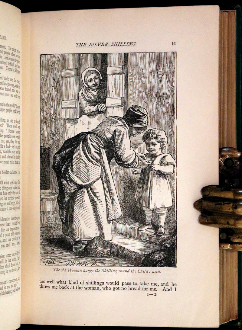 1870 Scarce Book - Hans Christian Andersen's Fairy Tales and Stories, Illustrated.