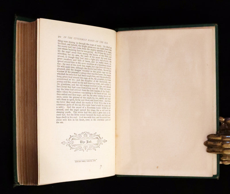 1870 Scarce Book - Hans Christian Andersen's Fairy Tales and Stories, Illustrated.