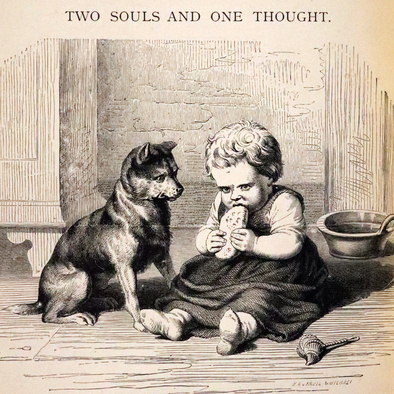 1880 Scarce First Edition Fairy Tale - Prince Narcissus and the Elfin King. Color illustrated.