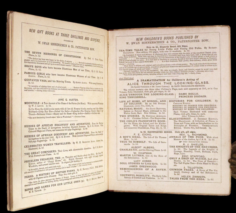 1880 Scarce First Edition Fairy Tale - Prince Narcissus and the Elfin King. Color illustrated.