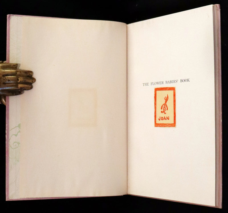 1914 Rare First Edition - The Flower Babies' Book by Anna M. Scott illustrated by "Penny" Ross.