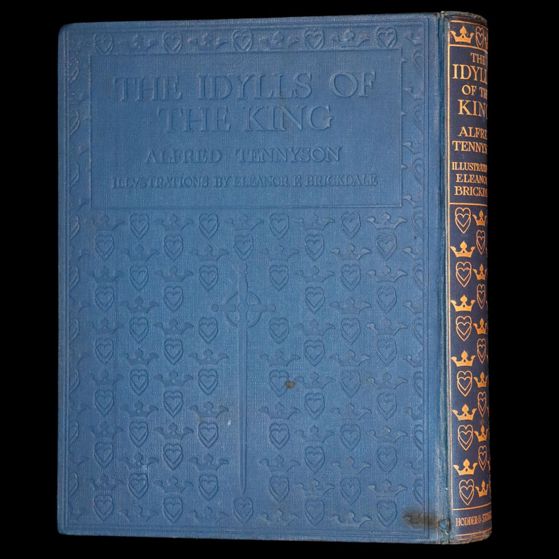 1911 1stED Illustrated by Pre-Raphaelite Eleanor Fortescue Brickdale - Idylls of the King Arthur.