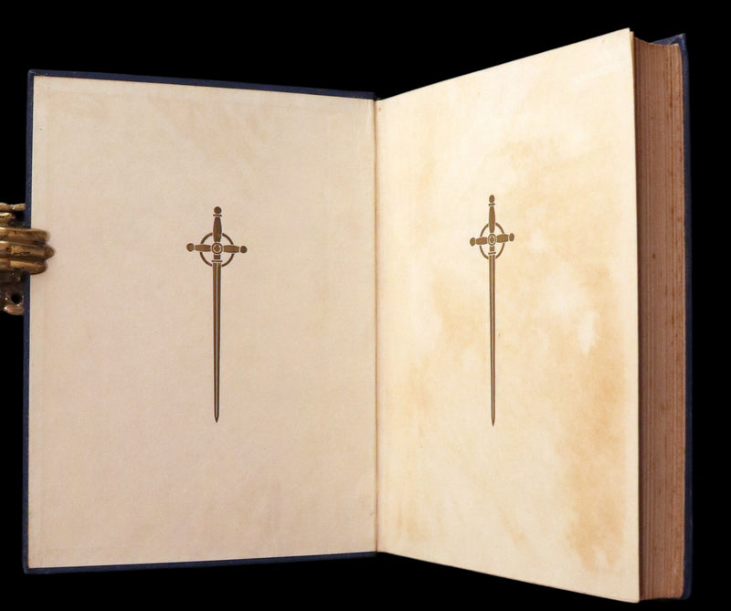 1911 1stED Illustrated by Pre-Raphaelite Eleanor Fortescue Brickdale - Idylls of the King Arthur.