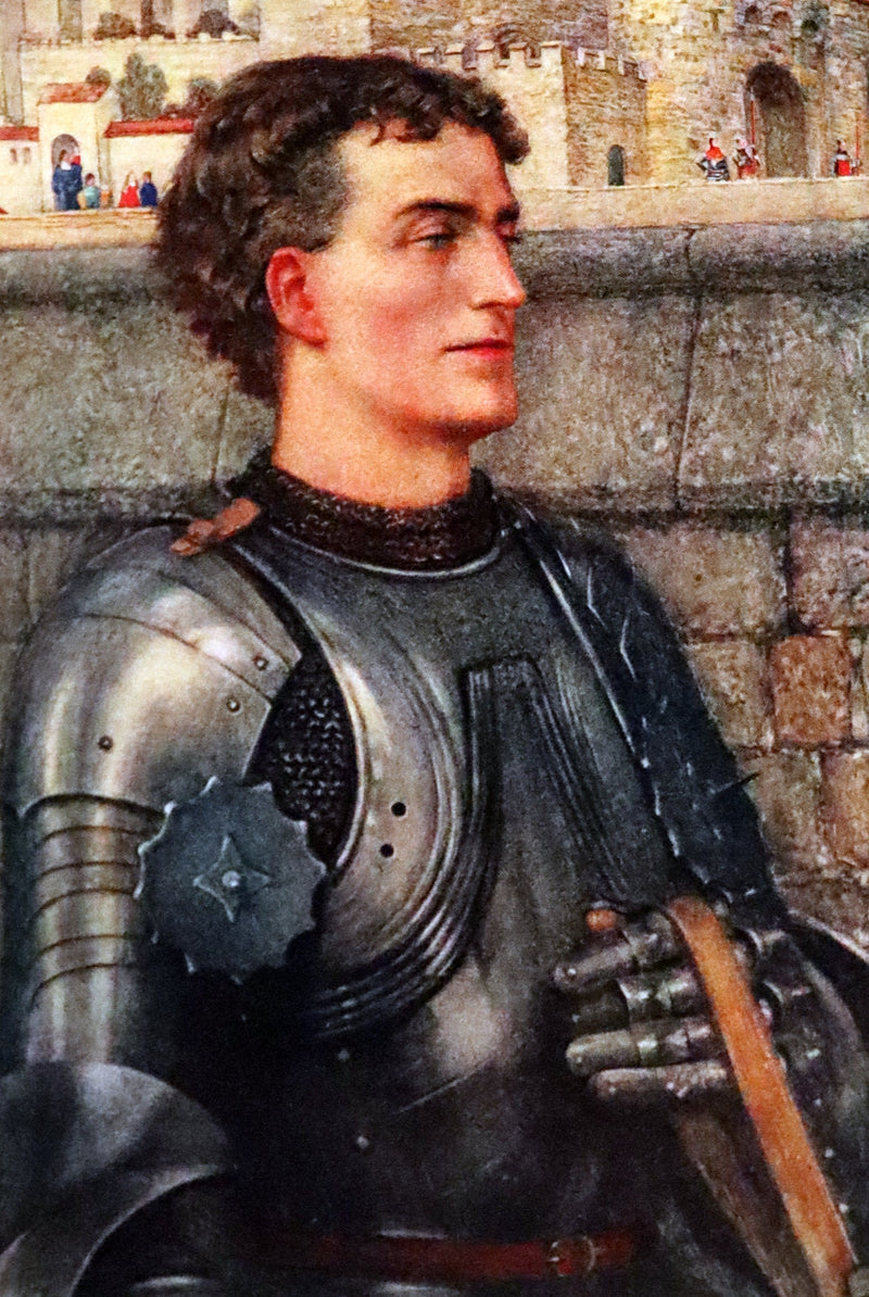 1911 1stED Illustrated by Pre-Raphaelite Eleanor Fortescue Brickdale - Idylls of the King Arthur.